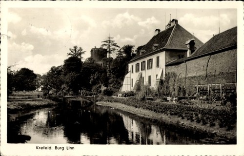 Krefeld niederrhein - ak, am