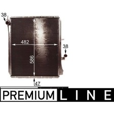 Mahle CR 215 000P Kühler Motorkühlung für MERCEDES BENZ UNIMOG