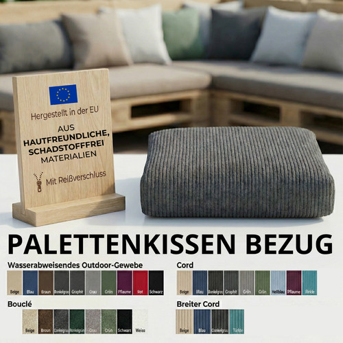 Palettenkissen bezug 120x80x15 - bezug,