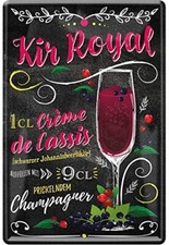 Blechschild Cocktail Rezept