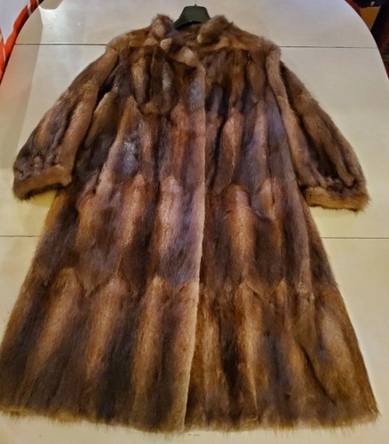 Pelz mantel nutria - pelz,
