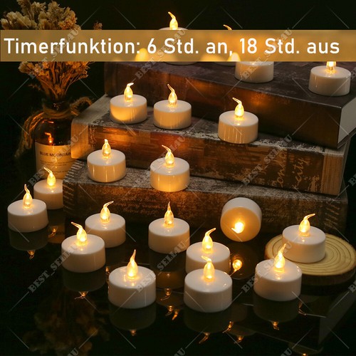 24x led teelichter - led,
