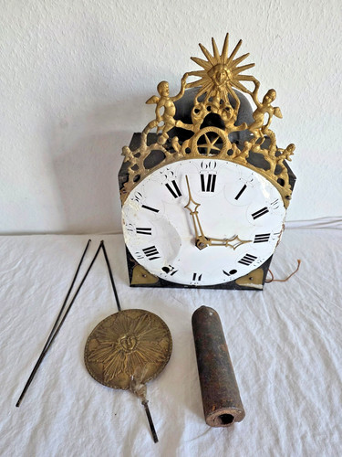 Antike comtoise uhr - antike,