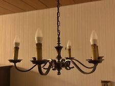 aus Omas Wohnzimmer Lampe Leuchter Deckenlampe Kronleuchter 6armig Vintage