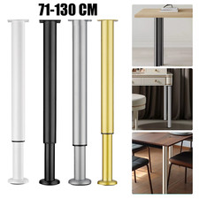 Tischbeine Teleskopbein Höhenverstellbar 710-1300mm Ø 40 mm Tischfuß Sehr Stabil