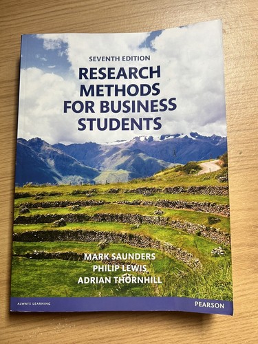 Research methods for business - research,