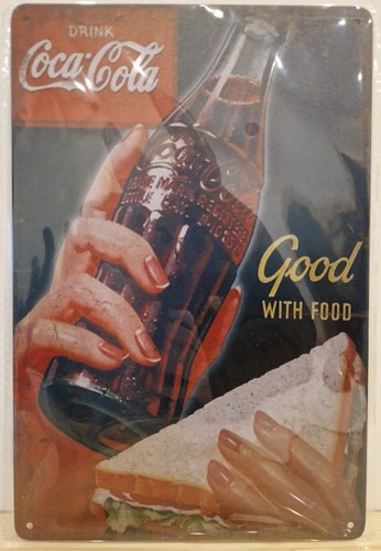 Blechschild coca cola - blechschild,