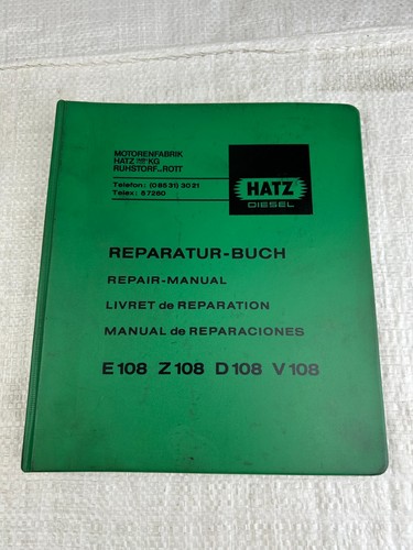 Hatz diesel motor reparatur - motor,