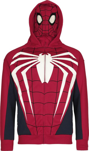 Spider man kapuzenjacke herren - spider-man,