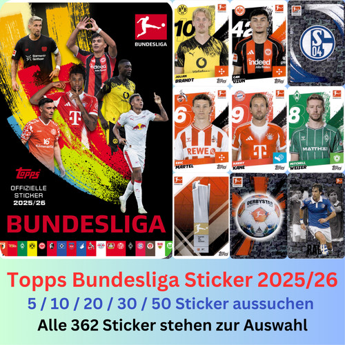 Topps bundesliga sticker 26 - topps,