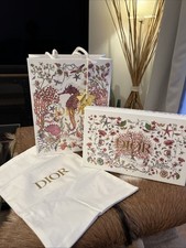 Dior Verpackung Set Leer Limited Edition Box+Tüte+Beutel