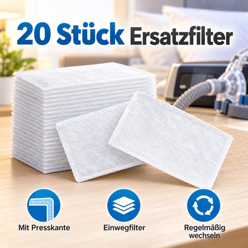 20x cpap filter hypoallergen - cpap,