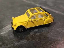 Vintage Siku Citroen 2CV6 Deutschland gelb original altes Auto