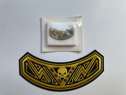 Patch pin harley - patch, davidson