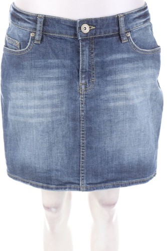 Logg jeansrock rock mini - h&m,