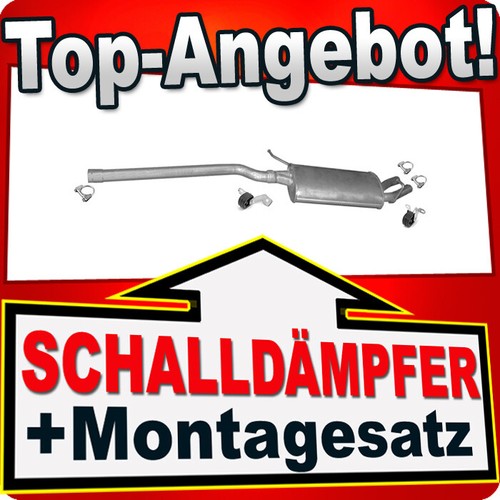 Mittelschalldämpfer für audi - für,