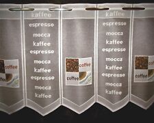 Kaffee Gardine Küche