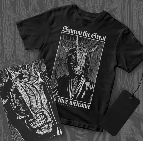 Saurons mund shirt m - mund,