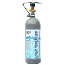 2 kg CO2 / Kohlensäure / Kohlendioxid Flasche, E290, 2000g f. (Bier) Zapfanlagen