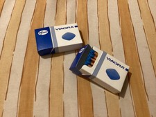 für Sammler, blaue Streichhölzer, Streichholzschachteln, Zündholzschachteln