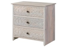 Kommode orientalisch weiß