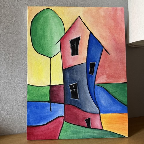 Acrylgemälde handgemalt - acrylgemälde,