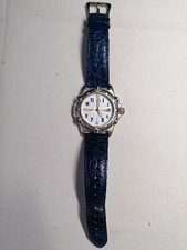 Fossil Blue Unisex Uhr AM-3046, 50 Meter wasserdicht