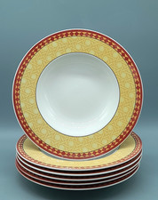 Villeroy & Boch Switch Plantation Safran 6 Suppenteller 24 cm Porzellan Teller