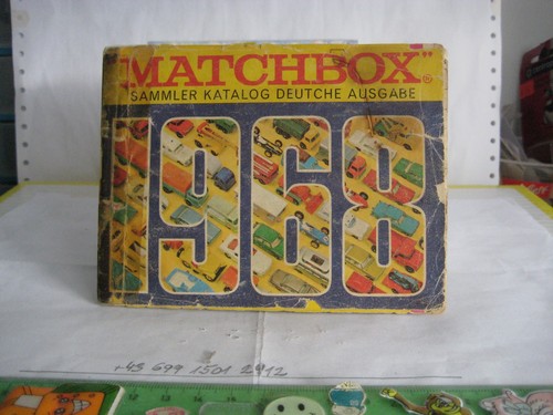 Matchbox katalog 1968 - matchbox,