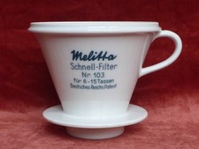alter Kaffeefilter Melitta