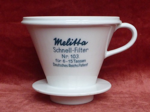 Alter kaffeefilter melitta - kaffeefilter,