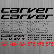 carver aufkleber sticker
