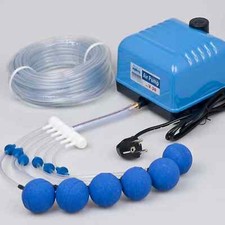 AquaForte V-30 Belüfter komplett  Set, Teich Aquarium Hailea Belüftungsset Koi