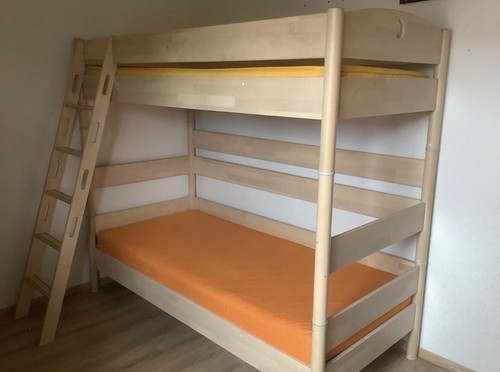 Hochbett von paidi 155x90x200 - hochbett,