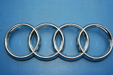Große Original Audi Ringe, zum kleben, 27,5 cm mal 95  mm, aus Sammlung