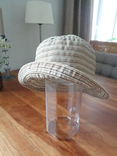 Hut Damen beige braun Gr. 57 flexibel NEU!