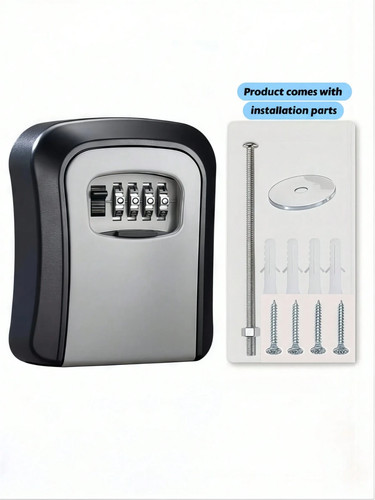 Key lock box wall mounted - wall,