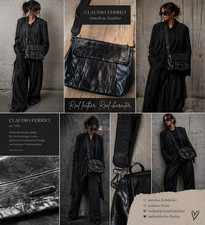 Claudio Ferrici Leder Tasche