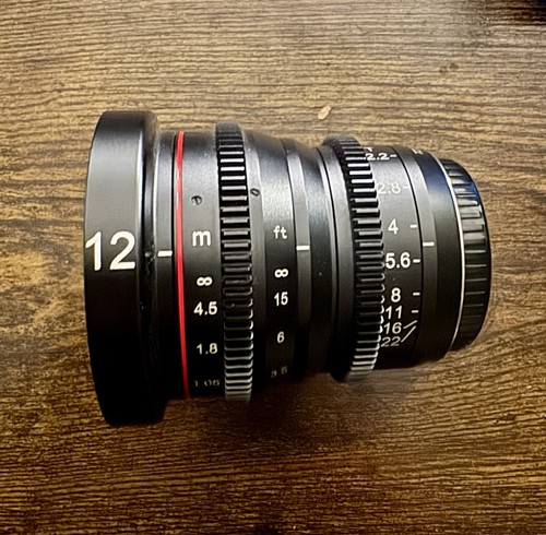 Meike 12mm cineobjektiv - 12mm,