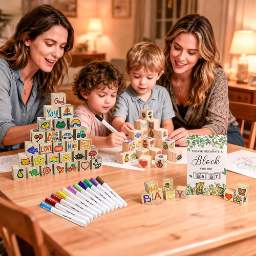Babyparty spiele set 104er - spiele,