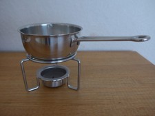 WMF Butterpfännchen  auf Stövchen Edelstahl