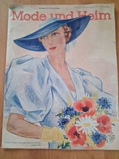 Zeitschrift Mode und Heim 1936