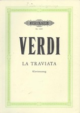 VERDI - La Traviata - Klavierauszug gebraucht