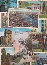 Ansichtskarten-Konvolut: 35 Karten aus den USA  1950-1979