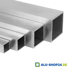ALU-SHOP24 Alu Rechteckrohr Aluminium Quadrat Rechteck Vierkant Rohr Aluprofil