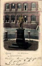 Ak Ostseebad Eckernförde, Kaiser Wilhelm Denkmal - 4280599