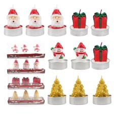 Mini Weihnachtskerzen Set mit