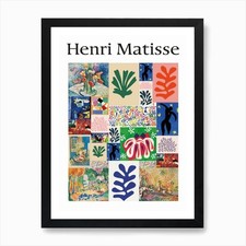 Henri Matisse Cutout Collage