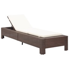 Sonnenliege Poly Rattan