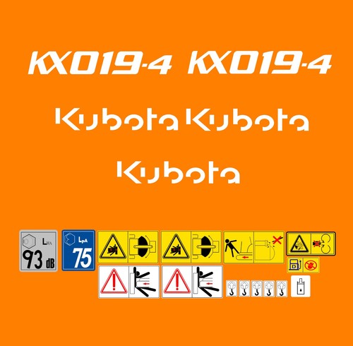 Kubota kx019 mini - mini, bagger